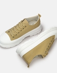 Εικόνα από Γυναικεία sneakers με διχρωμία Μπεζ