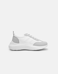 Εικόνα από Γυναικεία sneakers σε συνδυασμούς χρωμάτων Λευκό/Γκρι