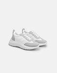 Εικόνα από Γυναικεία sneakers σε συνδυασμούς χρωμάτων Λευκό/Γκρι