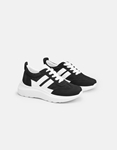 Εικόνα από Γυναικεία sneakers σε συνδυασμούς χρωμάτων Λευκό/Μαύρο
