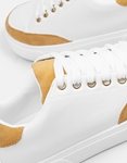 Εικόνα από Γυναικεία sneakers με διχρωμία Μπεζ