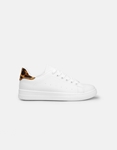 Εικόνα από Γυναικεία sneakers basic με διχρωμία Λεοπάρ