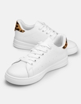 Εικόνα από Γυναικεία sneakers basic με διχρωμία Λεοπάρ