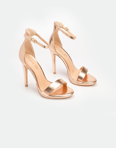 Εικόνα της Γυναικεία πέδιλα μονόχρωμα Σαμπανί