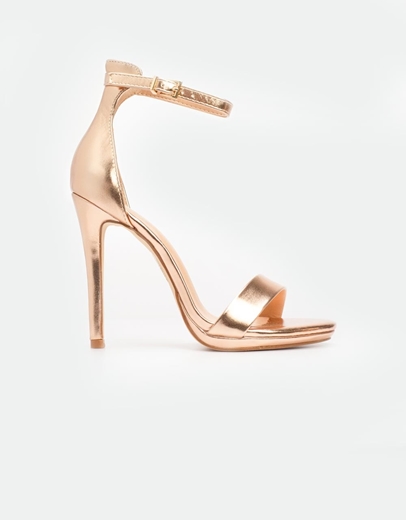 Εικόνα της Γυναικεία πέδιλα μονόχρωμα Σαμπανί