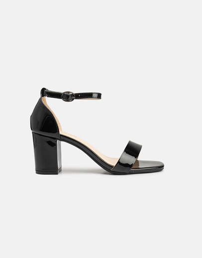 Εικόνα της Γυναικεία πέδιλα με μπαρέτα Μαύρο