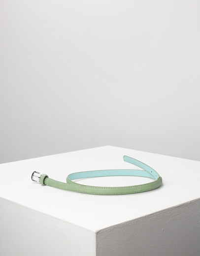 Εικόνα της Γυναικείες ζώνες μονόχρωμες Πράσινο