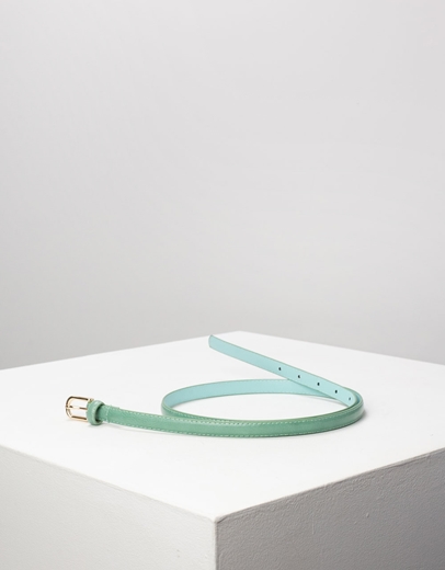 Εικόνα της Γυναικείες ζώνες σε απλή γραμμή μονόχρωμες Πράσινο