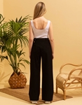Εικόνα από Crop top αμάνικο με φερμουάρ Λευκό