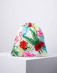 Εικόνα από Πετσέτα θαλάσσης backpack με σχέδιο flamingo Κόκκινο