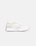 Εικόνα από Γυναικεία sneakers με συνδυασμούς υλικών Λευκό