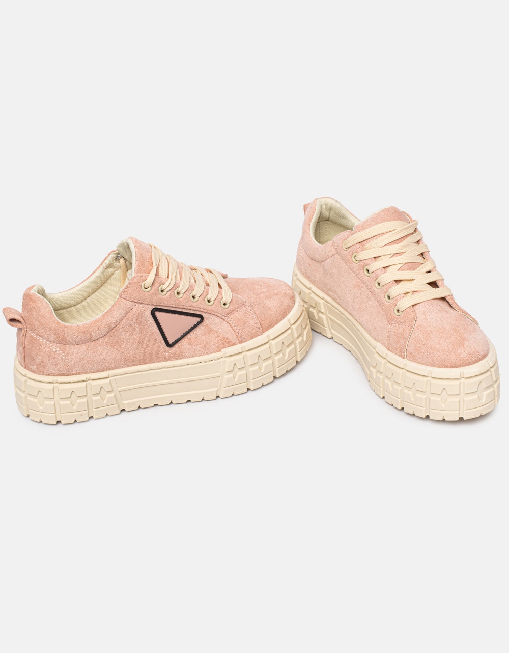 Εικόνα από Γυναικεία sneakers με chunky σόλα Ροζ