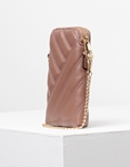 Εικόνα από Γυναικείο πορτοφόλι με χρυσή αλυσίδα Ροζ