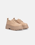 Εικόνα από Γυναικεία loafers με διπλή σόλα Nude