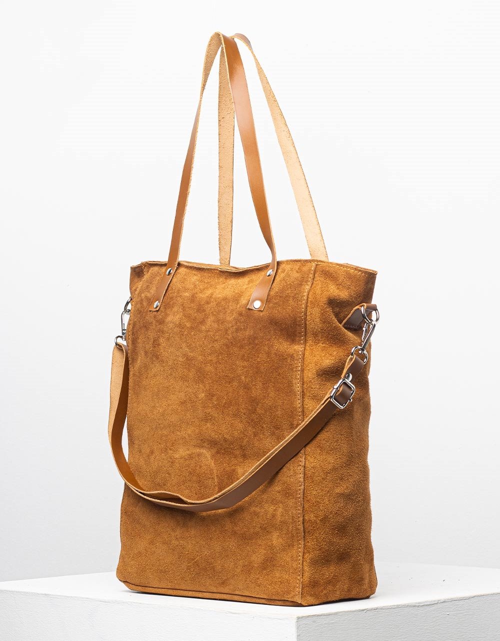 Εικόνα από Γυναικεία τσάντα από γνήσιο δέρμα Ταμπά