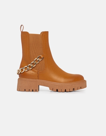 Εικόνα της Chelsea μποτάκια με διακοσμητική αλυσίδα Ταμπά