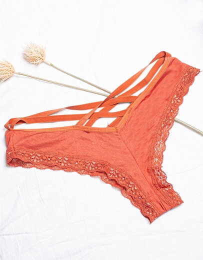 Εικόνα της Γυναικείο brazil με σχέδιo Σομόν