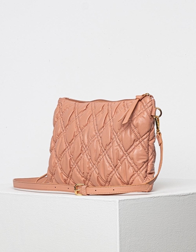 Εικόνα της Μονόχρωμη τσάντα φάκελος Ροζ