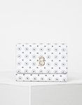 Εικόνα από Γυναικεία πορτοφόλια με pattern γραμμάτων Λευκό