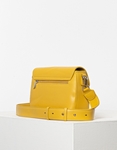Εικόνα από Τσάντα ώμου David Jones με σχέδιο πλέξης Κίτρινο