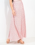Εικόνα από Maxi φούστα floral Ροζ