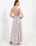 Εικόνα από Maxi φούστα floral Ροζ