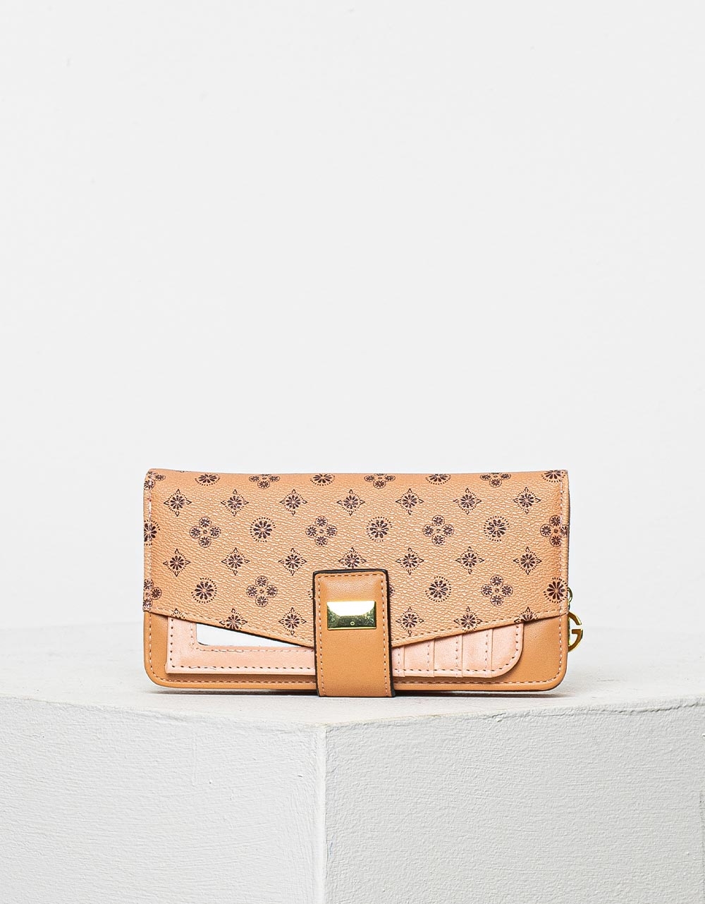 Εικόνα από Γυναικείο πορτοφόλι με boho pattern Ροζ