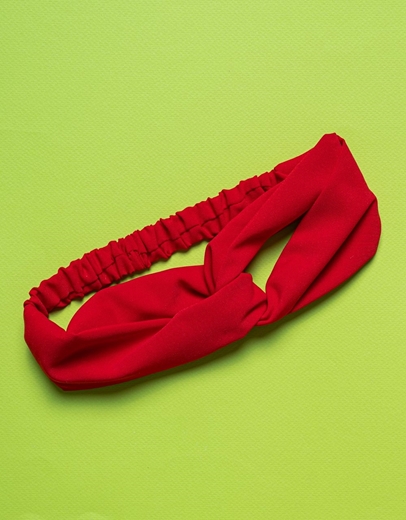 Εικόνα της Κορδέλα μονόχρωμη Κόκκινο