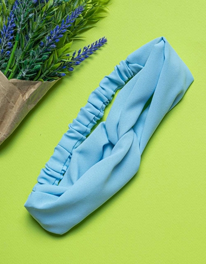 Εικόνα της Κορδέλα μονόχρωμη Σιέλ