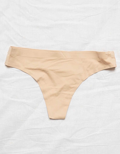 Εικόνα της Σλιπ laser cut μονόχρωμα Μπεζ