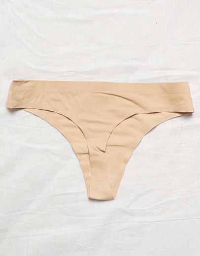 Εικόνα της Σλιπ laser cut μονόχρωμα Μπεζ