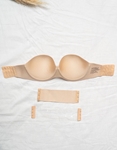 Εικόνα από Σουτιέν μονόχρωμο push up strapless Μπεζ