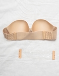 Εικόνα από Σουτιέν μονόχρωμο push up strapless Μπεζ