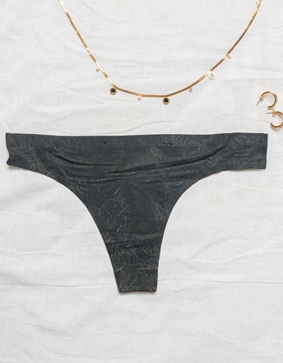 Εικόνα της Σλιπ seamless μονόχρωμο Μαύρο