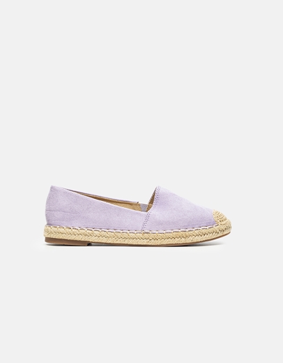 Εικόνα της Γυναικείες εσπαντρίγες suede Μωβ