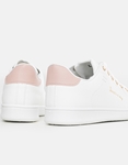 Εικόνα από Γυναικεία basic sneakers με διχρωμία Λευκό/Ροζ