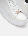 Εικόνα από Γυναικεία sneakers με snake τύπωμα Λευκό