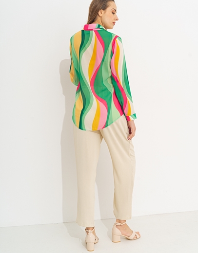 Εικόνα της Πουκάμισο με σχέδια Πράσινο