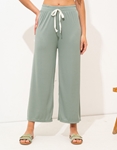Εικόνα από Ριπ wide leg παντελόνα Πράσινο