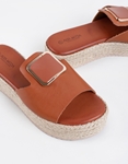 Εικόνα από Flatforms εσπαντρίγιες με τετράγωνη αγκράφα Ταμπά