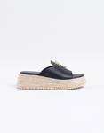 Εικόνα από Flatforms με μεταλλική αγκράφα Μαύρο