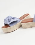 Εικόνα από Flatforms εσπαντρίγιες με φιόγκο στη φάσα Μπλε