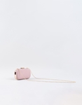 Εικόνα από Τσαντάκι clutch με αλυσίδα και μεταλλικό κούμπωμα Ροζ