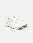 Εικόνα από Γυναικεία sneakers με χρυσή λεπτομέρεια Λευκό