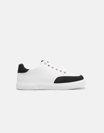 Εικόνα της Γυναικεία sneakers με διχρωμία Μαύρο