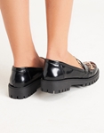 Εικόνα από Loafers με τρακτερωτή σόλα Λεοπάρ