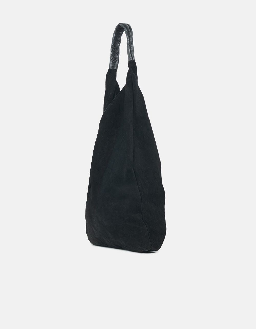 Εικόνα από Δερμάτινη τσάντα με πορτοφολάκι Μαύρο