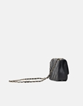 Εικόνα από Καπιτονέ τσάντα ώμου με αλυσίδα Μαύρο