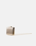 Εικόνα από Τσαντάκι clutch μονόχρωμο με αλυσίδα Σαμπανί