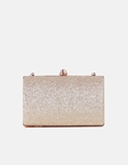 Εικόνα από Τσαντάκι clutch από glitter Σαμπανί